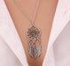Retro Tassels Feather Pendant Necklace/2-Necklace-Kirijewels.com-gold A-Kirijewels.com