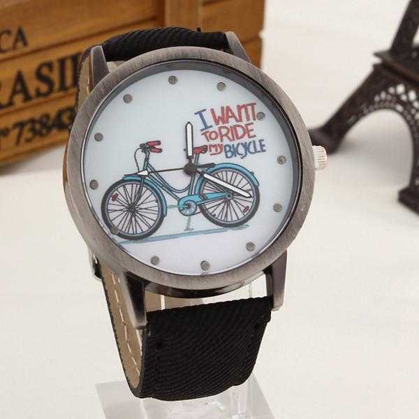 Bicycle Watch-Watch-Kirijewels.com-Black-Kirijewels.com