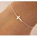 Chain Cross Bracelet-Bracelet-Kirijewels.com-Silver Plated-Kirijewels.com