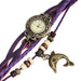 FREE Dolphin Bracelet Wrist Watch-Watch-Kirijewels.com-Purple-Kirijewels.com