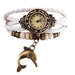 FREE Dolphin Bracelet Wrist Watch-Watch-Kirijewels.com-White-Kirijewels.com