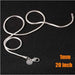 Lobster Clasp Silver Snake Chain Necklace-Necklace-Kirijewels.com-20 inch snake 1mm-Silver-Kirijewels.com
