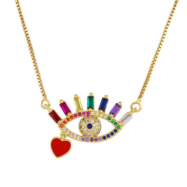 Goldeneye Rainbow Necklace - Kirijewels.com