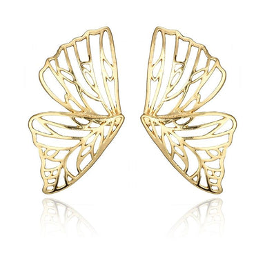 Dona Hollow Butterfly Earrings - Kirijewels.com