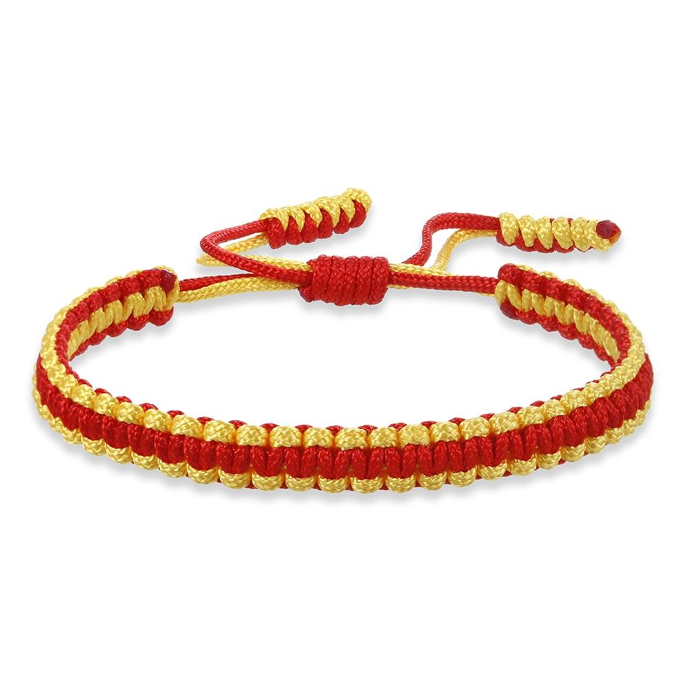 Amulet Handmade Buddha Rope Chain Bracelet
