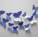 Free Butterfly Wall Decor Stickers-Wall Stickers-Kirijewels.com-light purple blue-Kirijewels.com