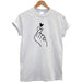 Graphic Love Hand T-Shirt - Kirijewels.com