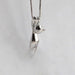 Silver Plated Cat Pendant Necklace-Necklace-Kirijewels.com-Silver Shiny side-Kirijewels.com
