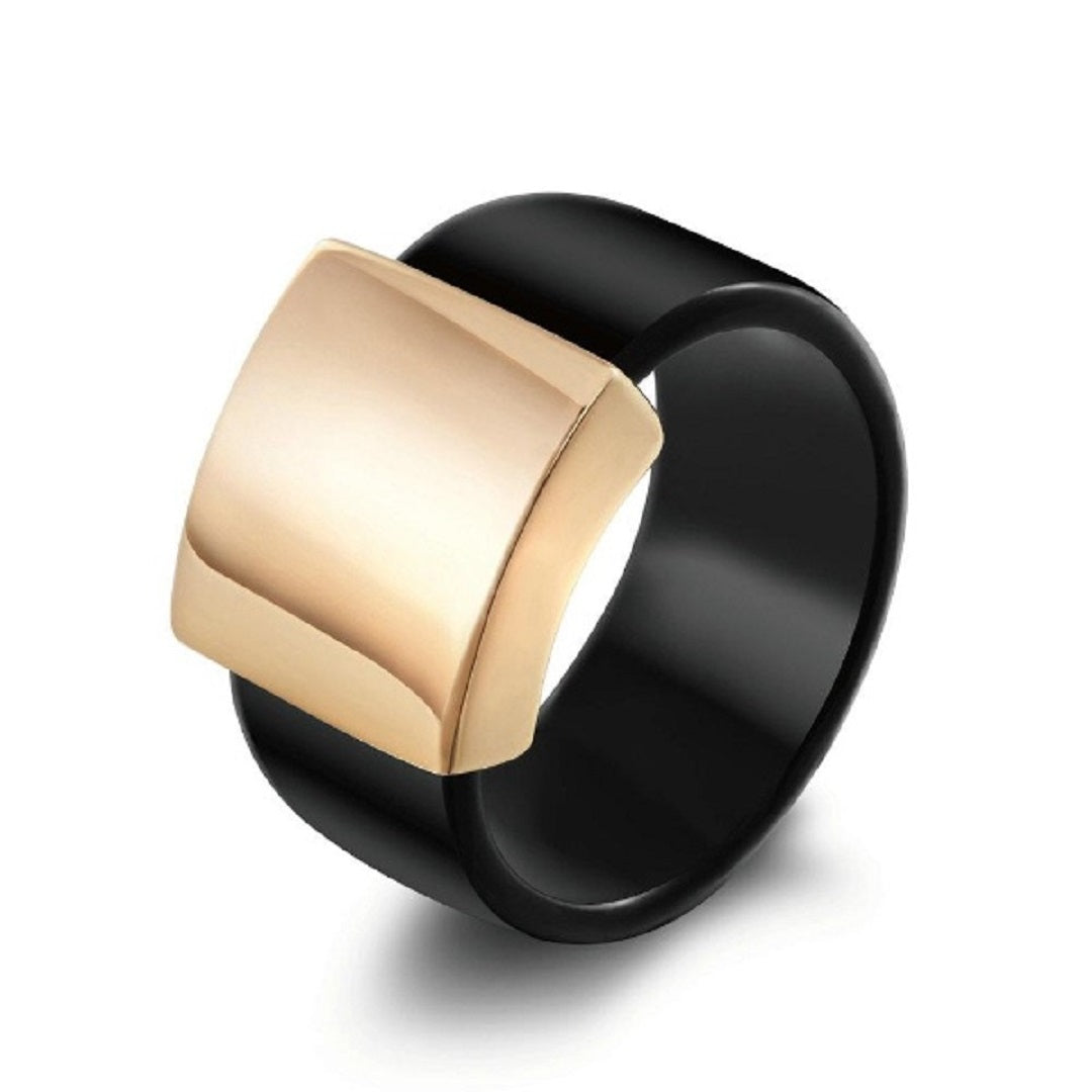 Acrylic Smooth Metal Ring