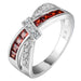 Cross Amethyst Wedding Ring-Ring-Kirijewels.com-6-red silver-Kirijewels.com