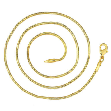 Emma Gold Plated Snake Chain Necklace - Kirijewels.com