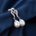 Love Mother Natural Pearl Stud Earrings-Stud Earrings-Kirijewels.com-black pearl-Kirijewels.com
