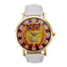 Leather Owl Wrist Watch-Women's Watches-Kirijewels.com-White-Kirijewels.com