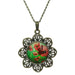 Rose Flower Necklace-Necklace-Kirijewels.com-Yellow-Kirijewels.com