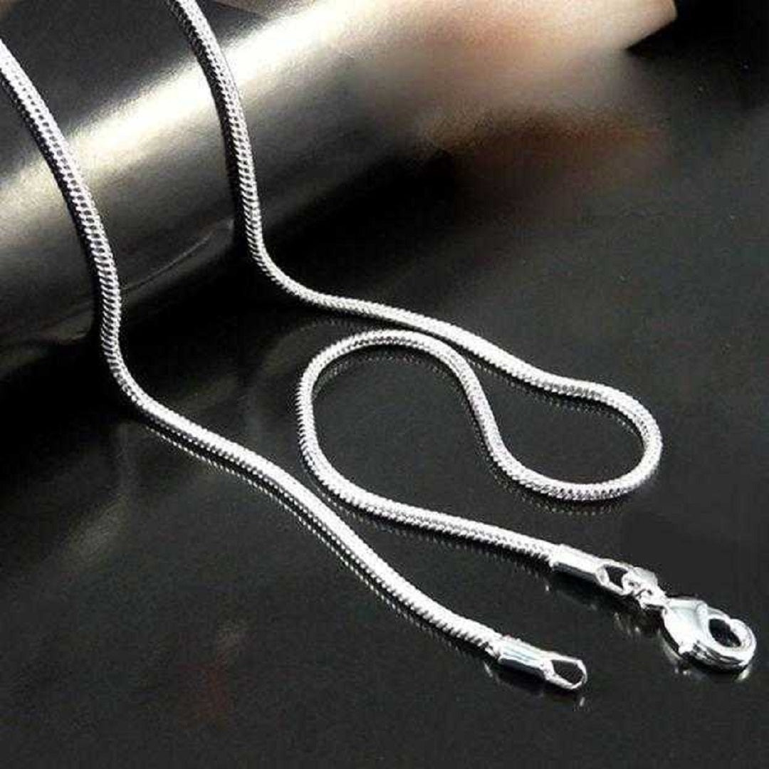 Free Silver Sterling Snake Chain Necklace