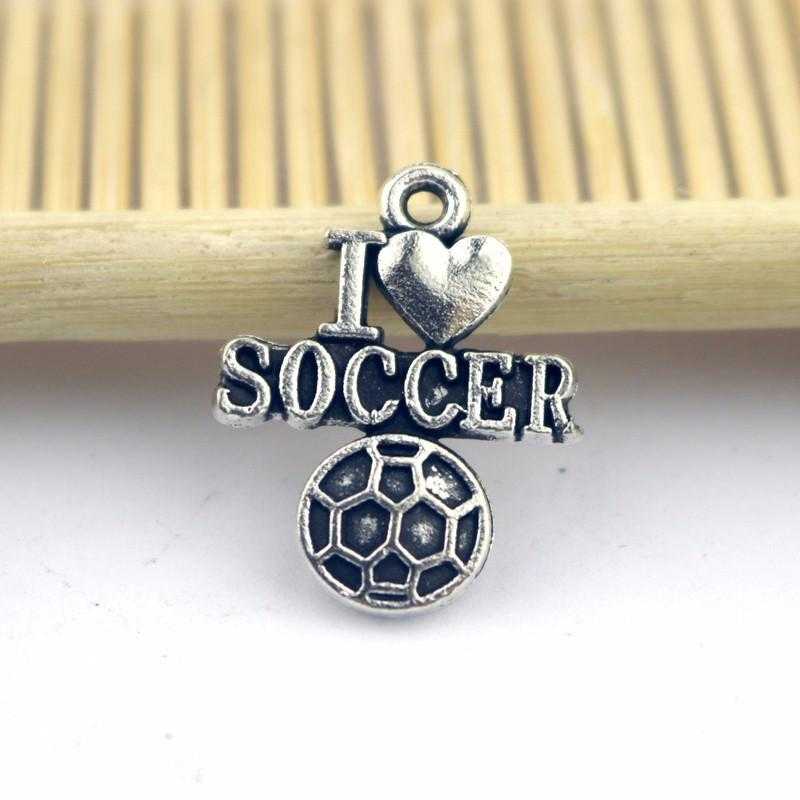 Soccer Necklace-Necklace-Kirijewels.com-Silver-Kirijewels.com