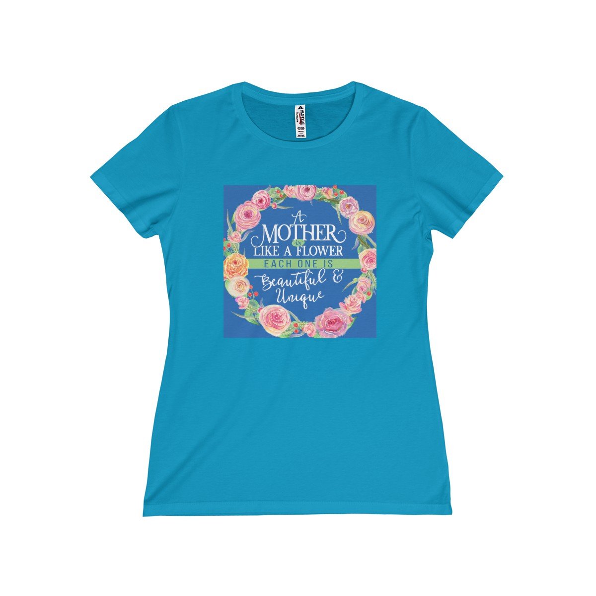 Women's Missy Tee-T-Shirt-Printify-Turquoise-S-Kirijewels.com