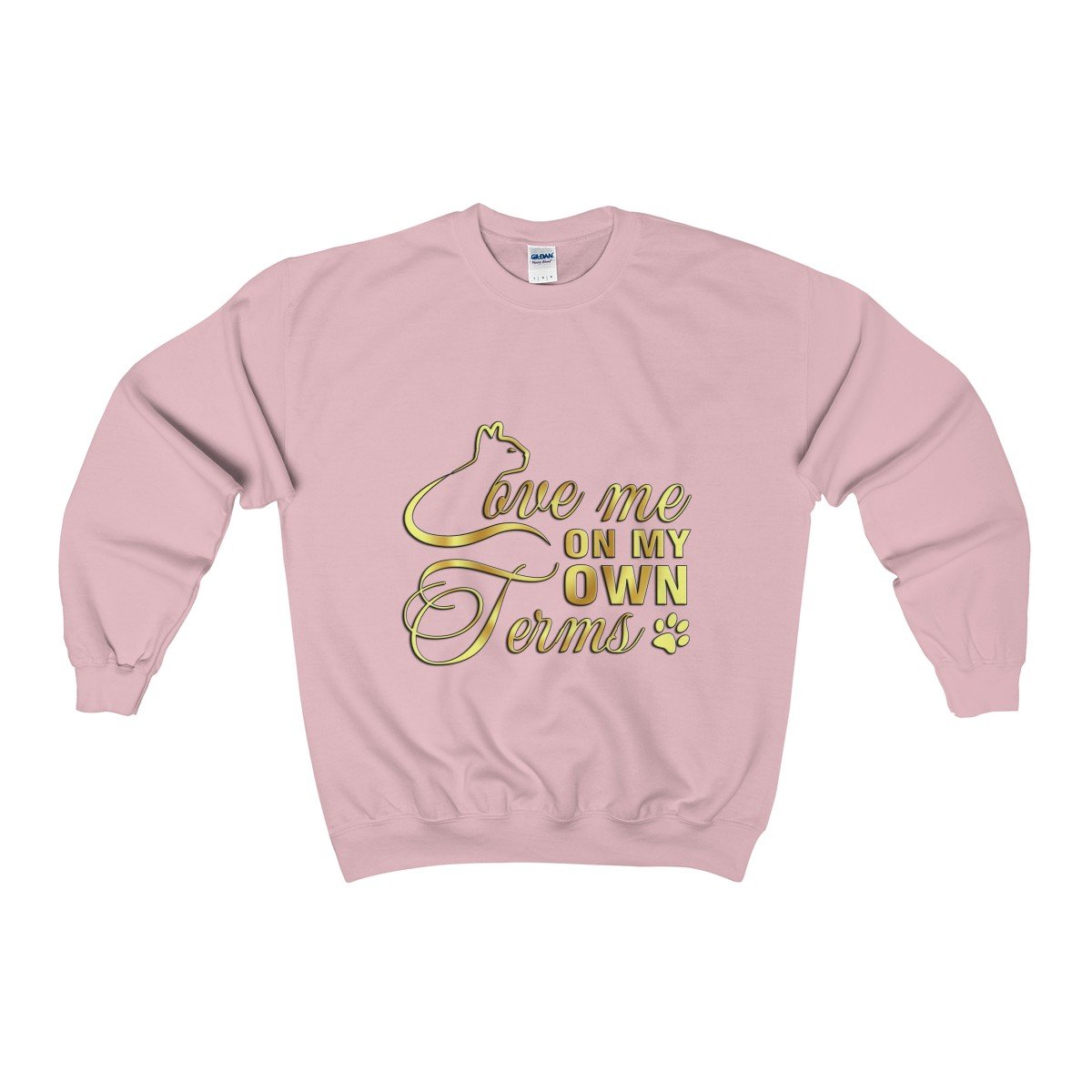 Unisex Heavy Blend™ Crewneck Sweat T-shirt-Sweatshirt-Printify-Light Pink-S-Kirijewels.com