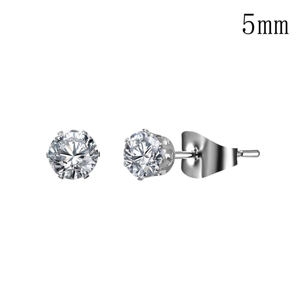 Violet Surgical Steel Stud earrings - Kirijewels.com
