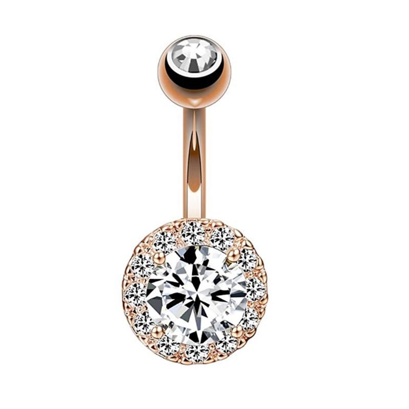 Surgical Steel Navel Belly Button Ring - Kirijewels.com