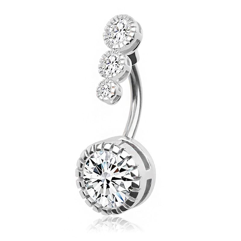 Surgical Steel Navel Belly Button Ring - Kirijewels.com