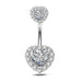 Surgical Steel Navel Belly Button Ring - Kirijewels.com