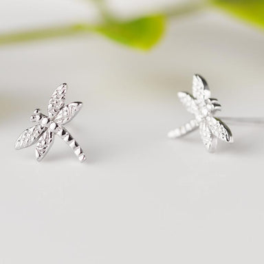 Ava 100% 925 Sterling Silver Dragonfly Earrings - Kirijewels.com