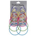 Large Circle 12 Pair Round Huggie Creole Earrings Set - Kirijewels.com