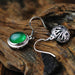 Samantha 925 Sterling Silver Jade Earrings - Kirijewels.com