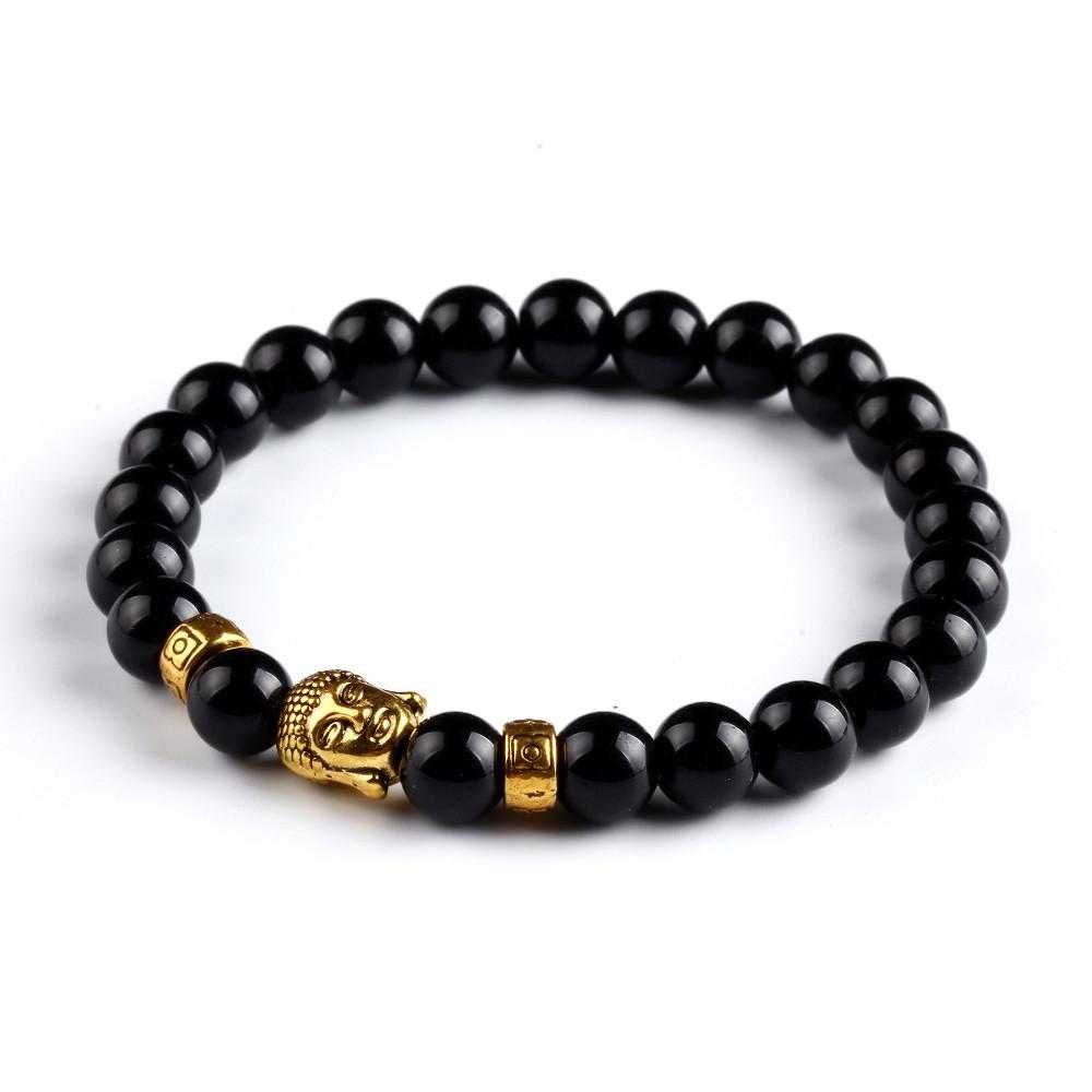 Buddha Bracelet-Bracelet-Kirijewels.com-Black-Kirijewels.com
