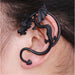 Dragon Stud Earrings-Stud Earrings-Kirijewels.com-Black Gun Plated-Kirijewels.com