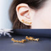 Ava Handmade Custom Name Plate Earrings - Kirijewels.com