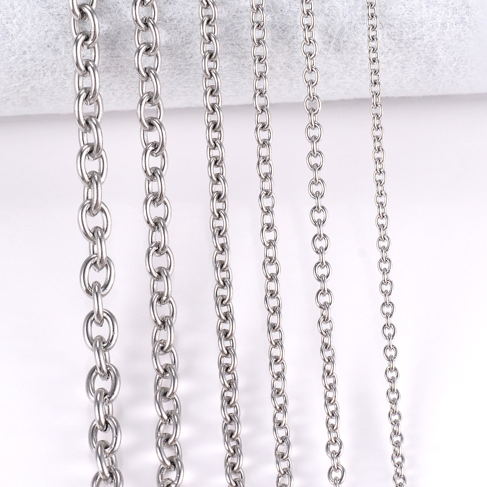 Sophia Stainless Steel Cross Chain Necklace