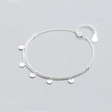 Real 925 Sterling Silver Coin Statement Necklace - Kirijewels.com