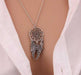 Free Retro Tassels Feather Pendant Necklace-Necklace-Kirijewels.com-C-Kirijewels.com
