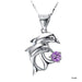 Free Dolphin Necklace-Necklace-Kirijewels.com-Purple-Kirijewels.com
