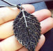 Free All-match Long Personality Sweater Chain Necklace-Pendant Necklaces-Kirijewels.com-Silver Leaf-70cm-Kirijewels.com