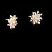 Free Ladies Crystal Snowflake Earrings-earrings-Kirijewels.com-Gold-Kirijewels.com