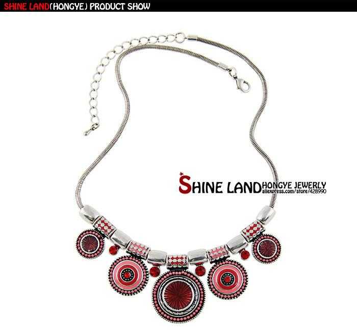 Free Ethnic Collares Statement Necklace-Choker Necklaces-Kirijewels.com-mulit-Kirijewels.com