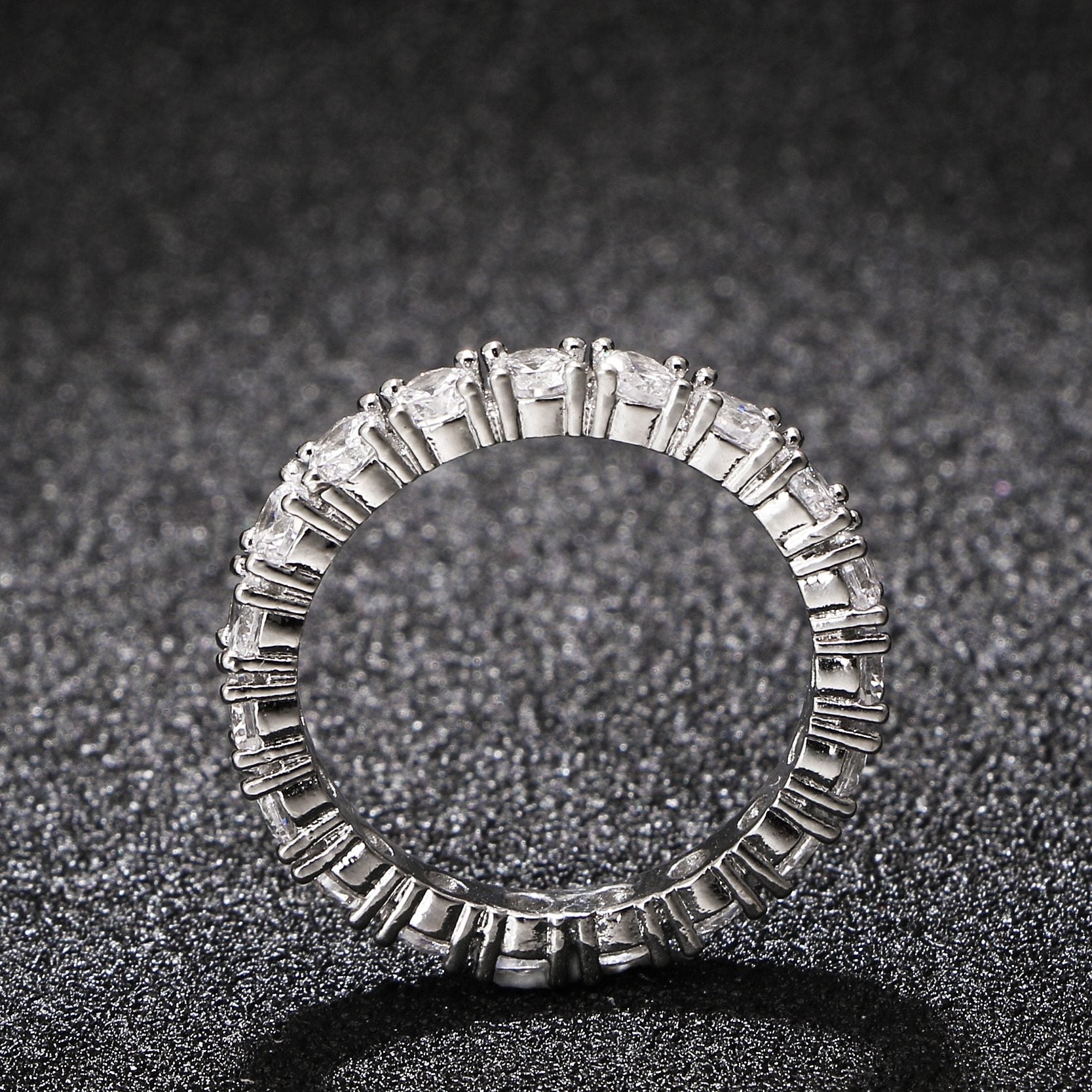 Lisa Luxury Cubic Zirconia Engagement Ring - Kirijewels.com