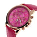 Roman Numerals Watch-Watch-Kirijewels.com-Hot Pink-Kirijewels.com