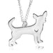 Free Chihuahua Necklace-Necklace-Kirijewels.com-Silver-Kirijewels.com
