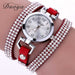 Luxury Rhinestone Bracelet Wristwatch-Watch-Kirijewels.com-Red-Kirijewels.com
