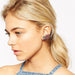 Personality Ear Nail Butterfly Earrings - Kirijewels.com
