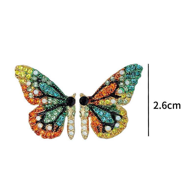 Personality Ear Nail Butterfly Earrings - Kirijewels.com