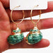 Bohemian Natural Conch Shell Dangle Earrings - Kirijewels.com