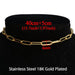 Emma Stainless Steel Snake Chain Choker Necklace - Kirijewels.com