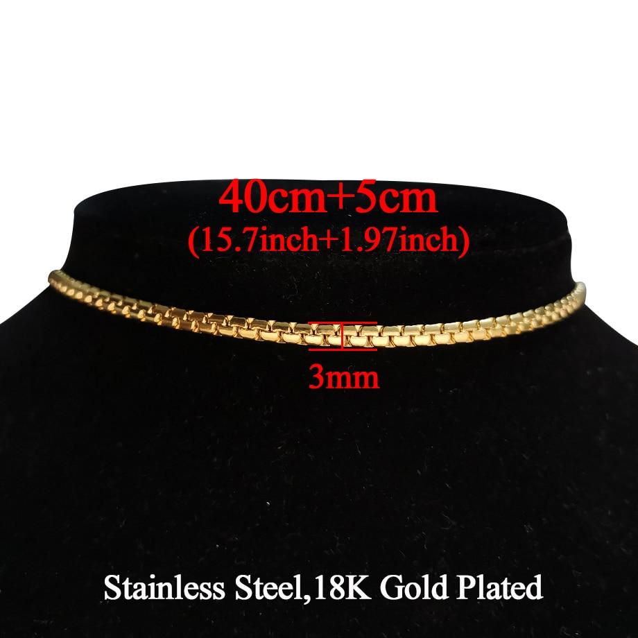 Emma Stainless Steel Snake Chain Choker Necklace - Kirijewels.com
