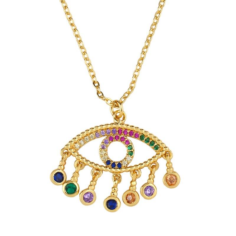 Goldeneye Rainbow Necklace - Kirijewels.com