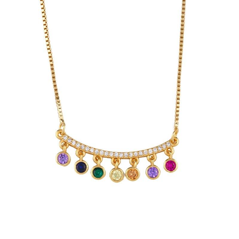 Goldeneye Rainbow Necklace - Kirijewels.com